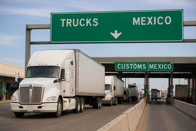 Border trucking operations with Mexico — cross-border freight opportunities