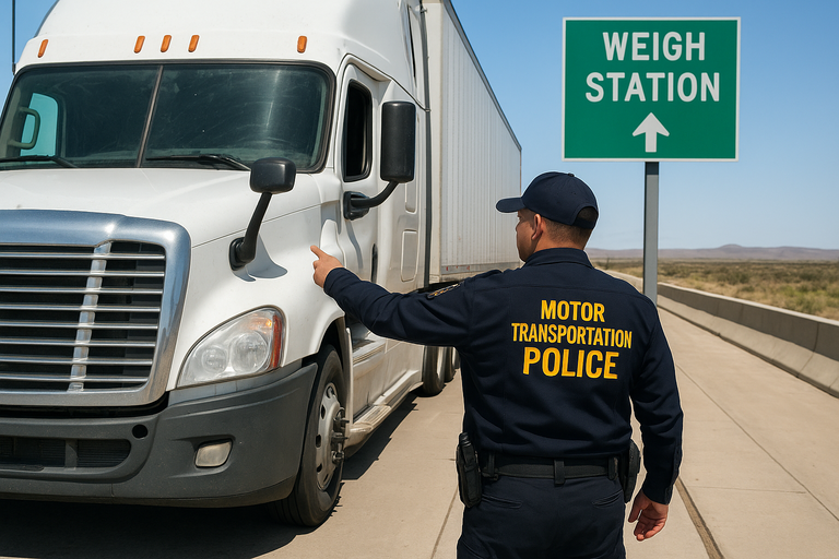 The role of the Motor Transportation Police Division in trucking oversight