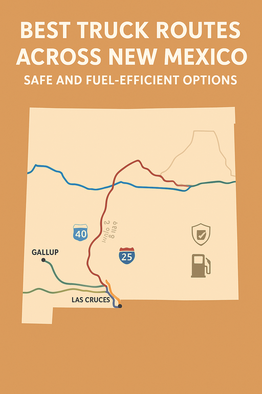Best Truck Routes Across New Mexico – Safe and fuel-efficient options