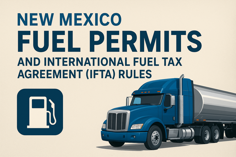 New Mexico fuel permits and International Fuel Tax Agreement (IFTA) rules