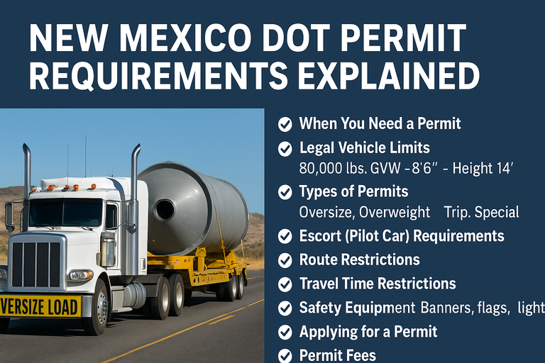New Mexico DOT Permit