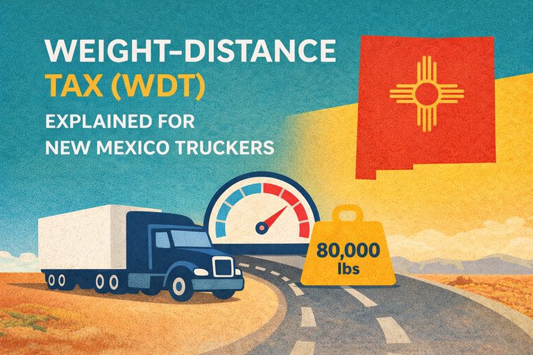 New Mexico Weight Distance Tax