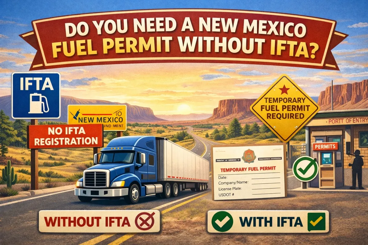 Do You Need a New Mexico Fuel Permit Without IFTA?