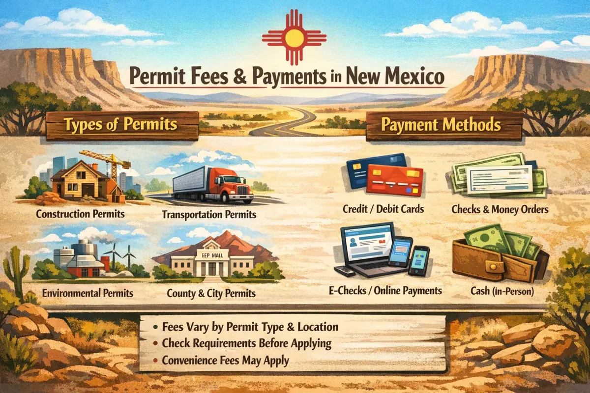 New Mexico permit fees
