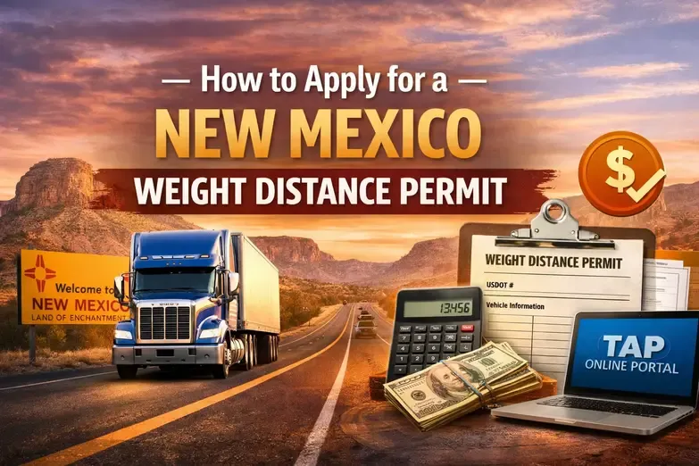 New Mexico Weight Distance Permit