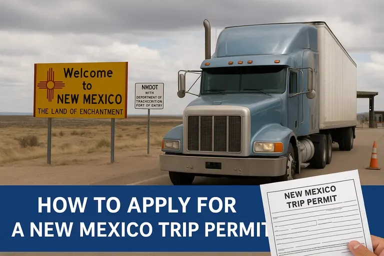 How to Apply for a New Mexico Trip Permit