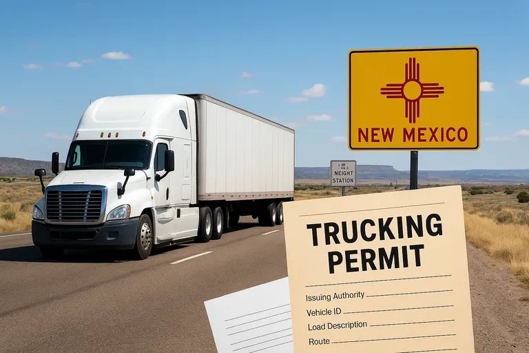 Trucking Permit in New Mexico