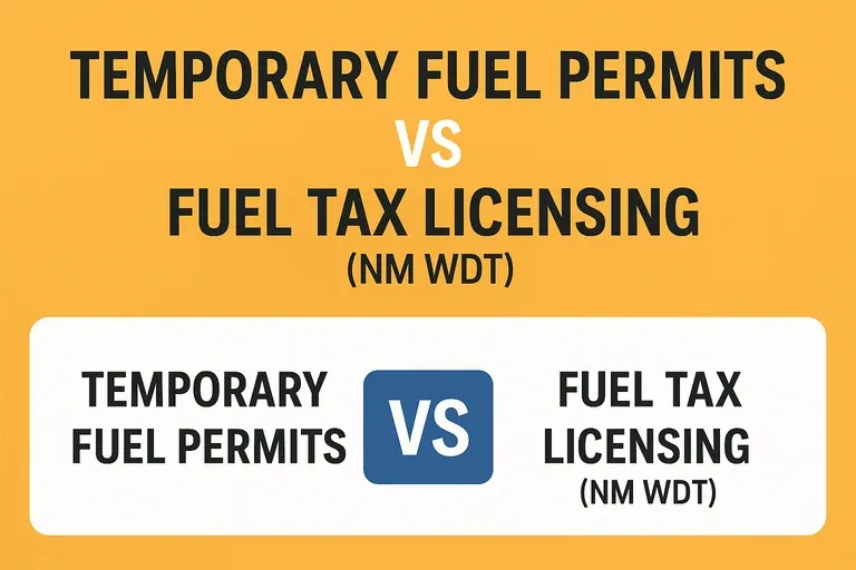 Temporary Fuel Permits in New Mexico