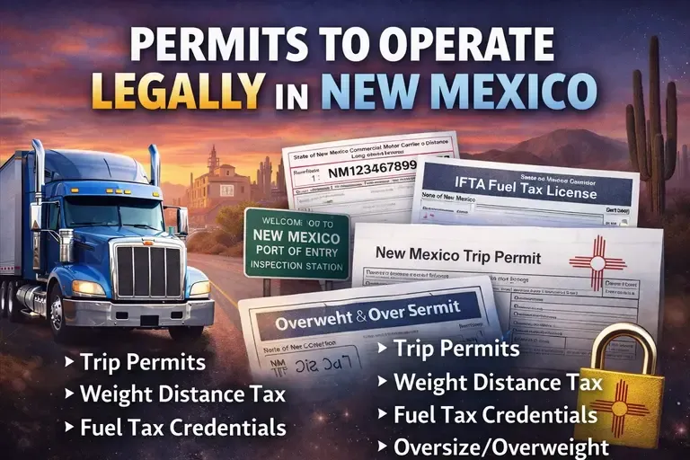 Permits to Operate Legally in New Mexico