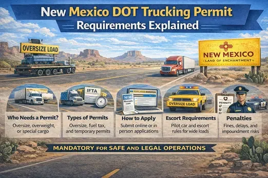 New Mexico DOT Trucking Permit Requirements Explained