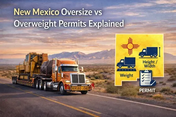 New Mexico Oversize vs Overweight Permits Explained