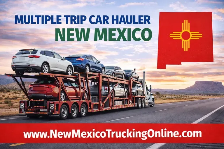 Who needs a multiple trip car hauler permit in New Mexico