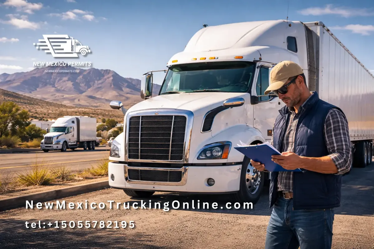 New Mexico leased truck inspection