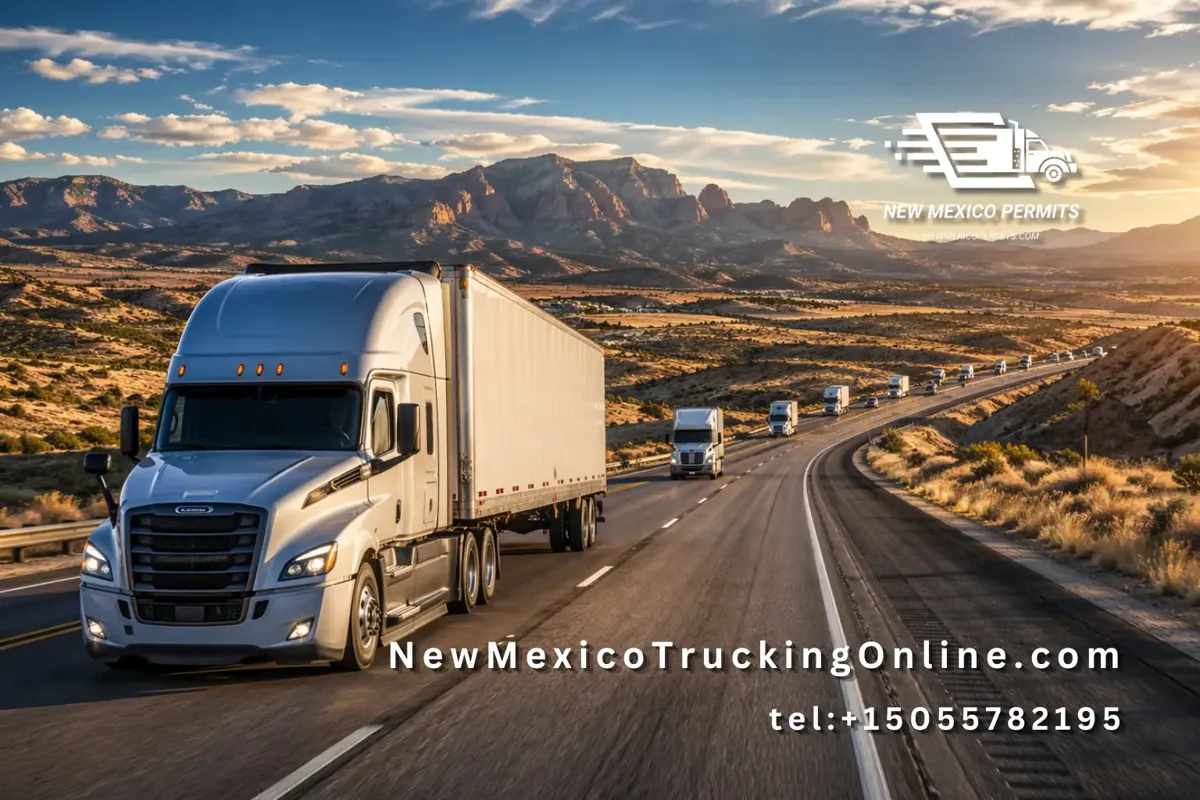 new mexico wdt truck highway