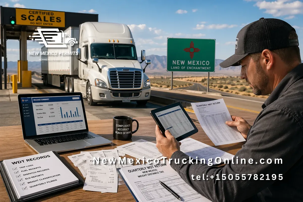 NM WDT audit trucking compliance scene