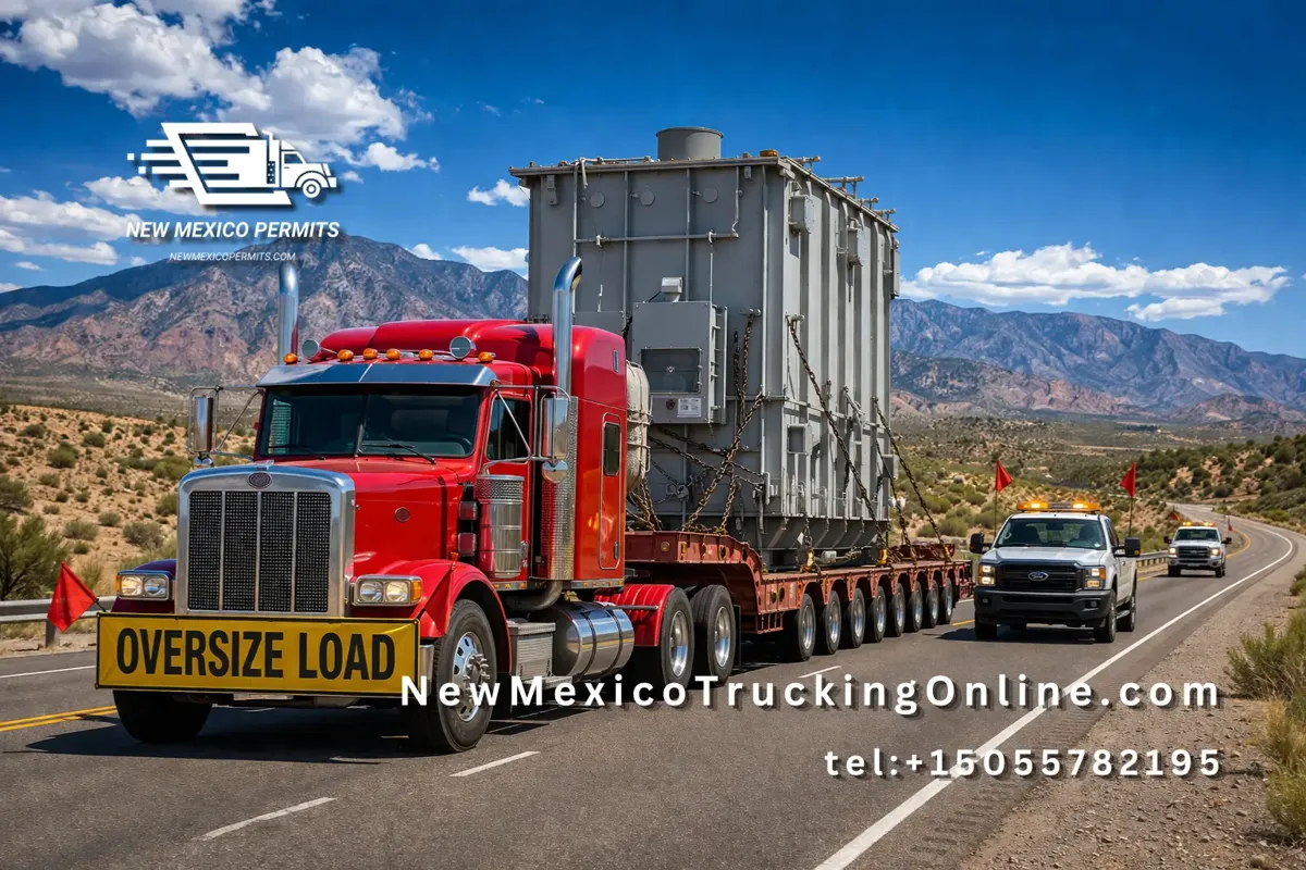 oversize permit truck New Mexico