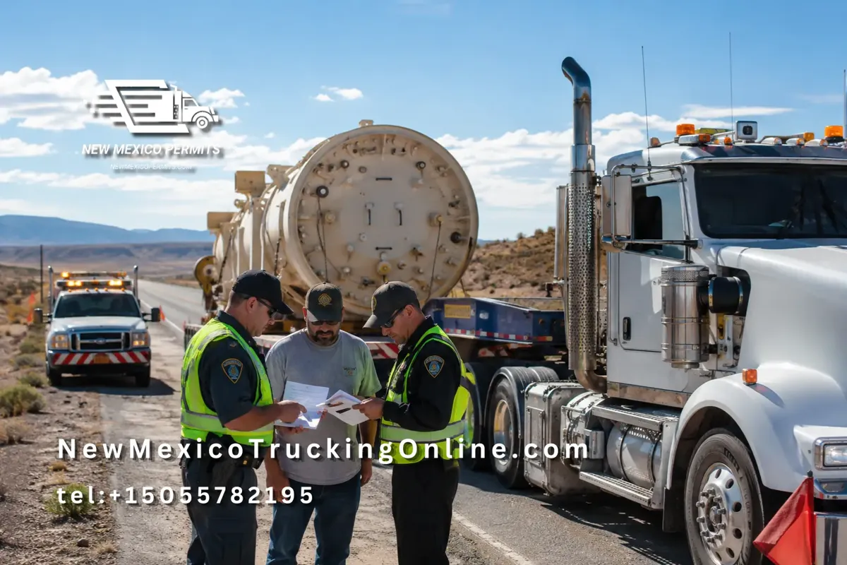 New Mexico oversize permit inspection