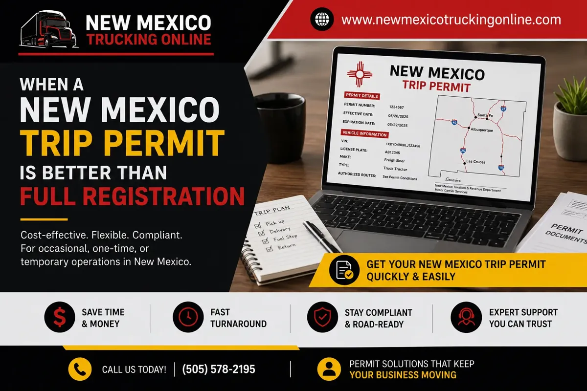 new mexico trip permit benefits
