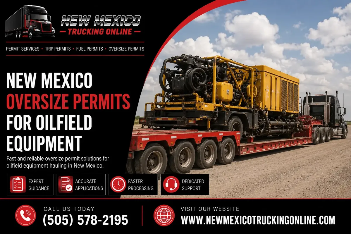 New Mexico oilfield equipment permit