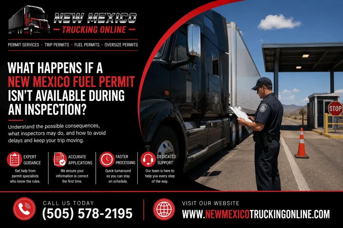 New Mexico Fuel Permit Inspection
