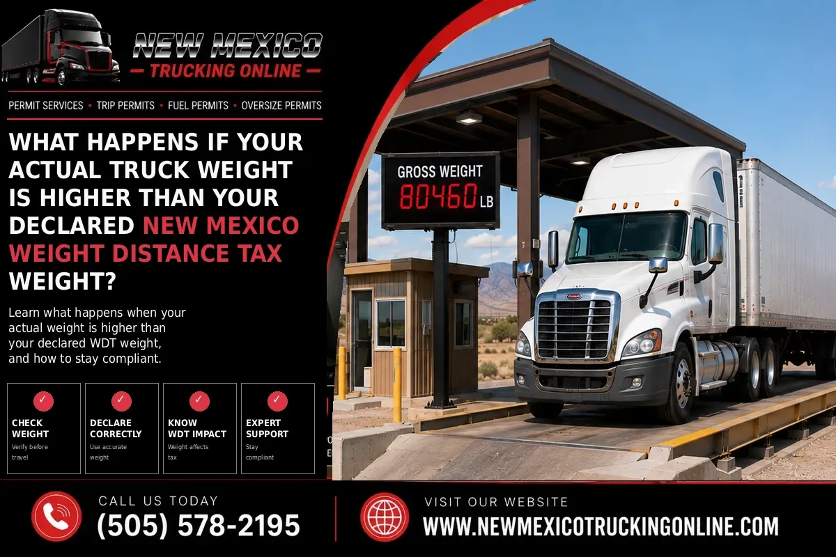 New Mexico Weight Distance Tax Weight