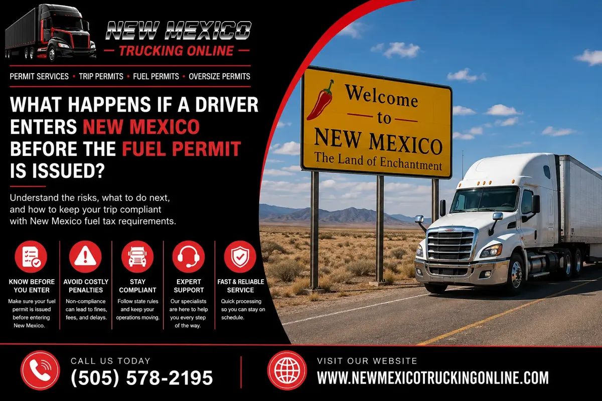 New Mexico Fuel Permit Entry Guide