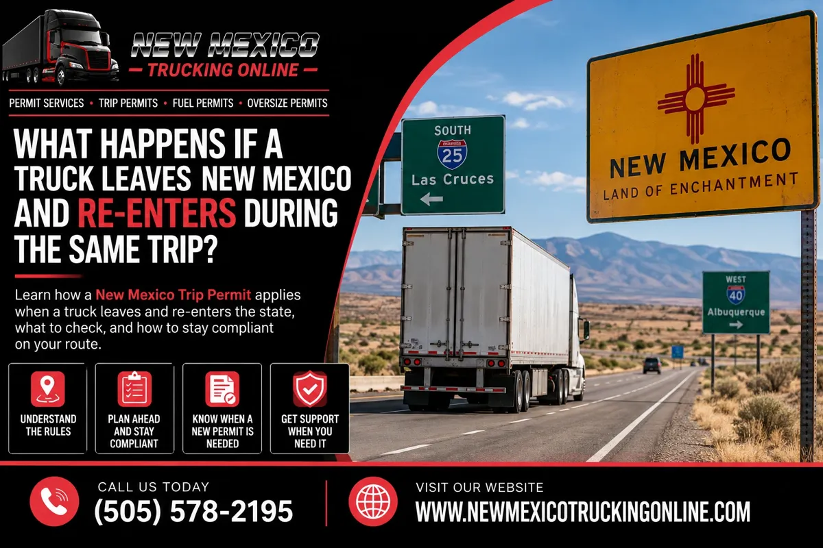 New Mexico Trip Permit Re-Entry