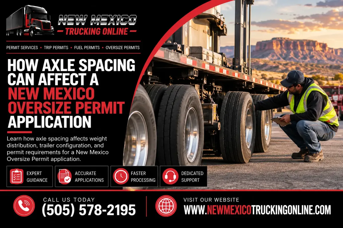 New Mexico Oversize Permit Axles