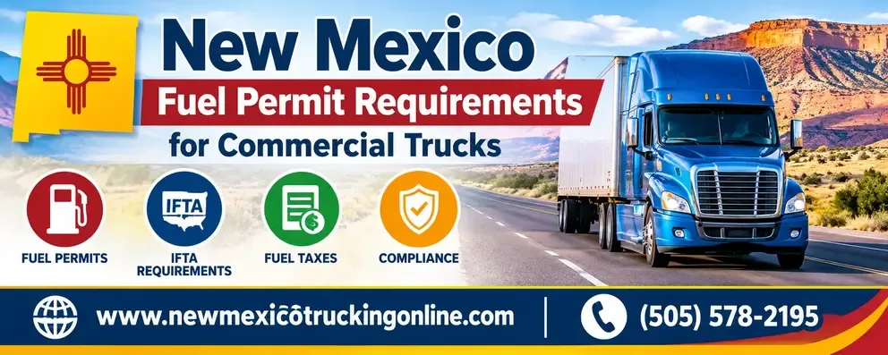 New Mexico Fuel Permit Requirements for Commercial Trucks