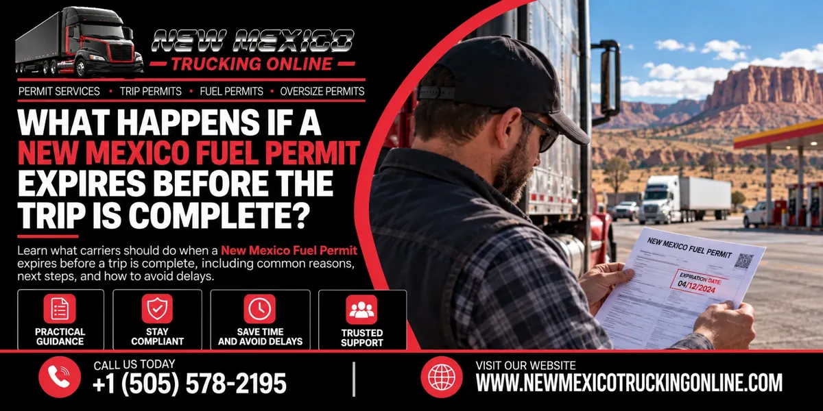 New Mexico Fuel Permit expiration