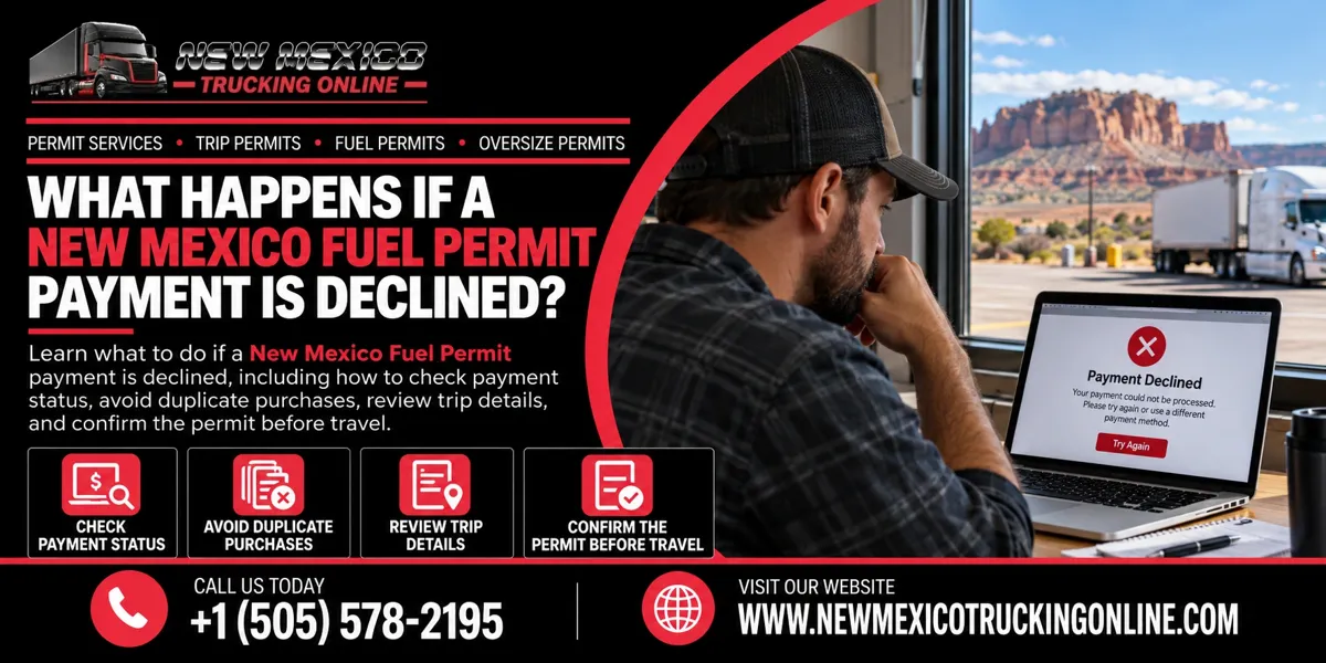 New Mexico Fuel Permit Payment