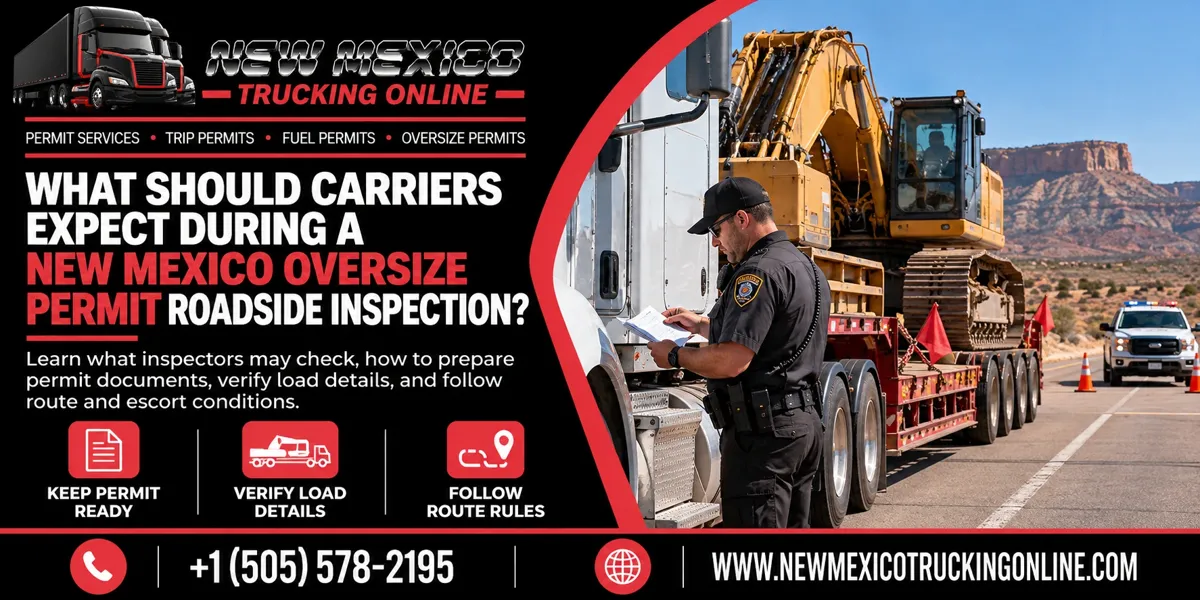 New Mexico Oversize Permit Inspection