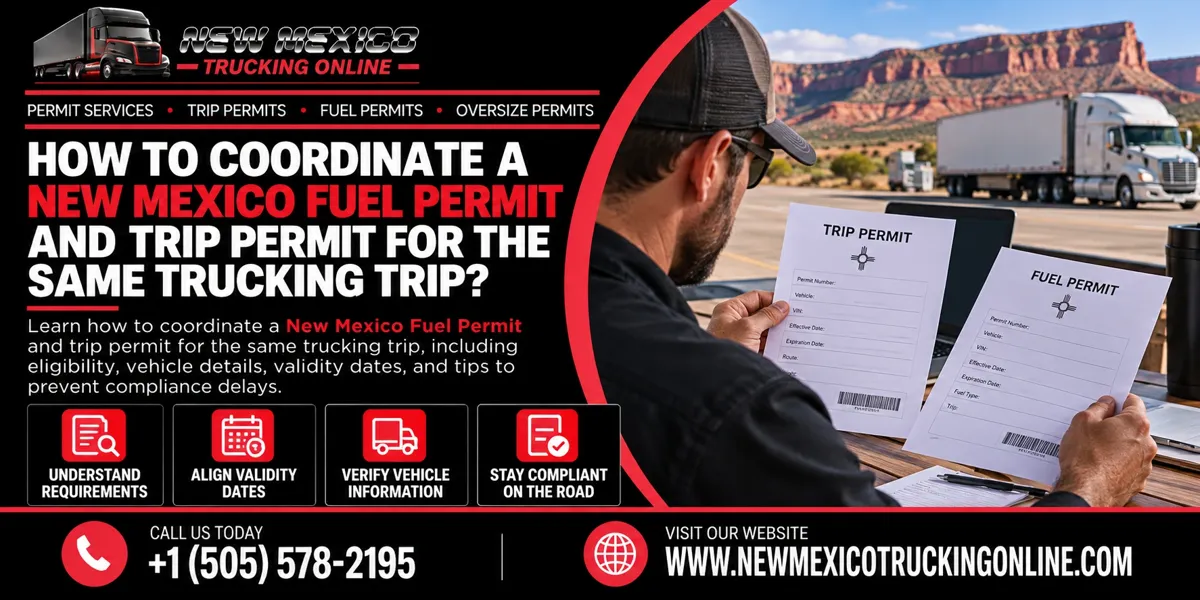 New Mexico Fuel Permit Coordination