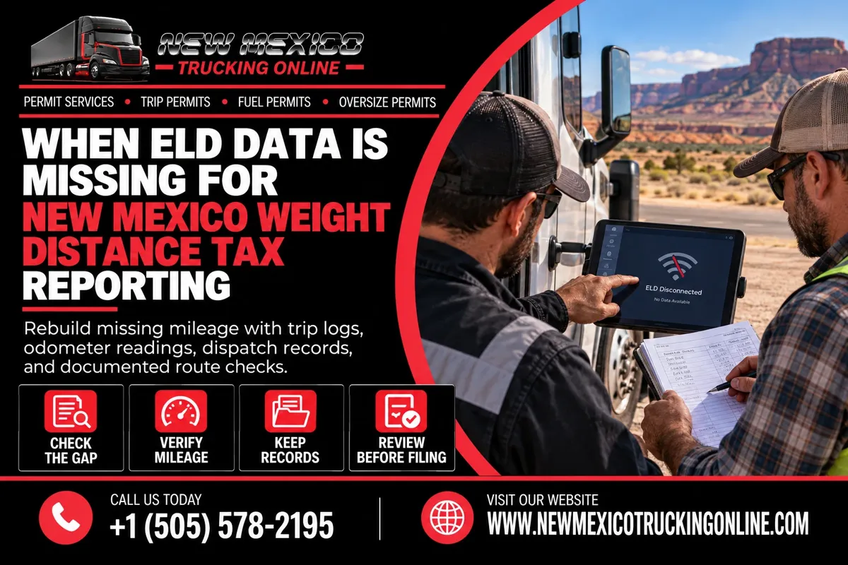 New Mexico Weight Distance Tax ELD
