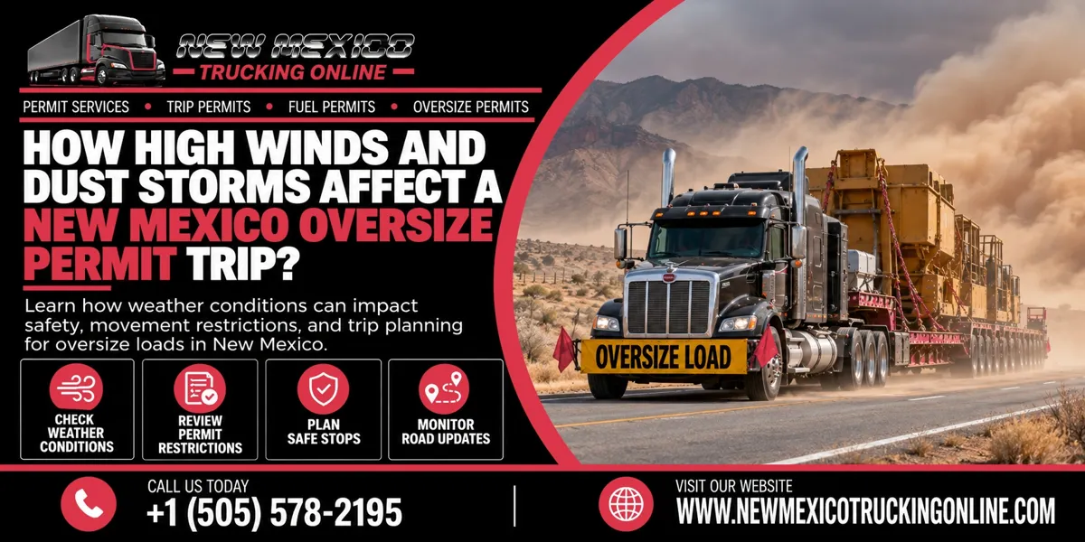 New Mexico Oversize Permit Wind Safety